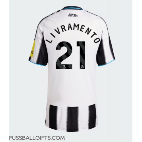Newcastle United Tino Livramento #21 Fußballbekleidung Heimtrikot Damen 2025-26 Kurzarm